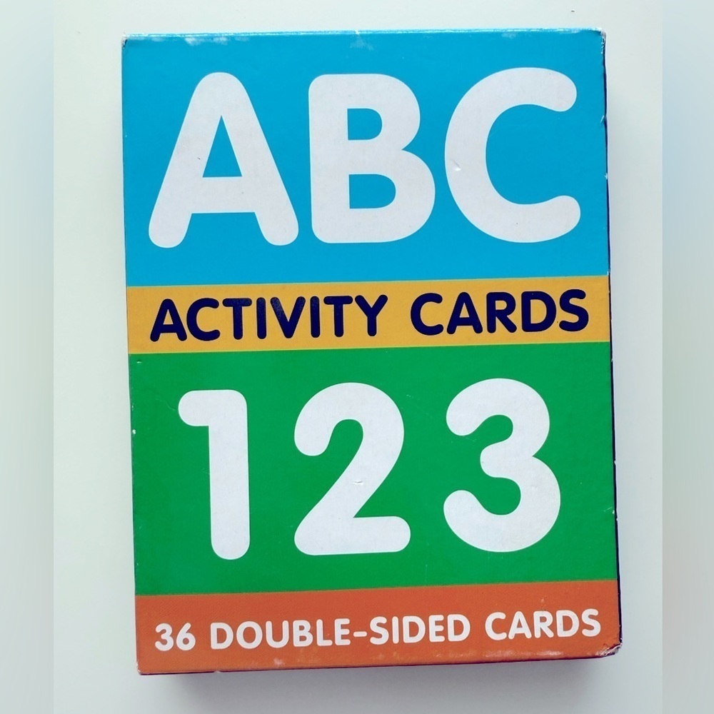 First Words, ABC & Counting Activity Cards Set - Picture 4 of 10